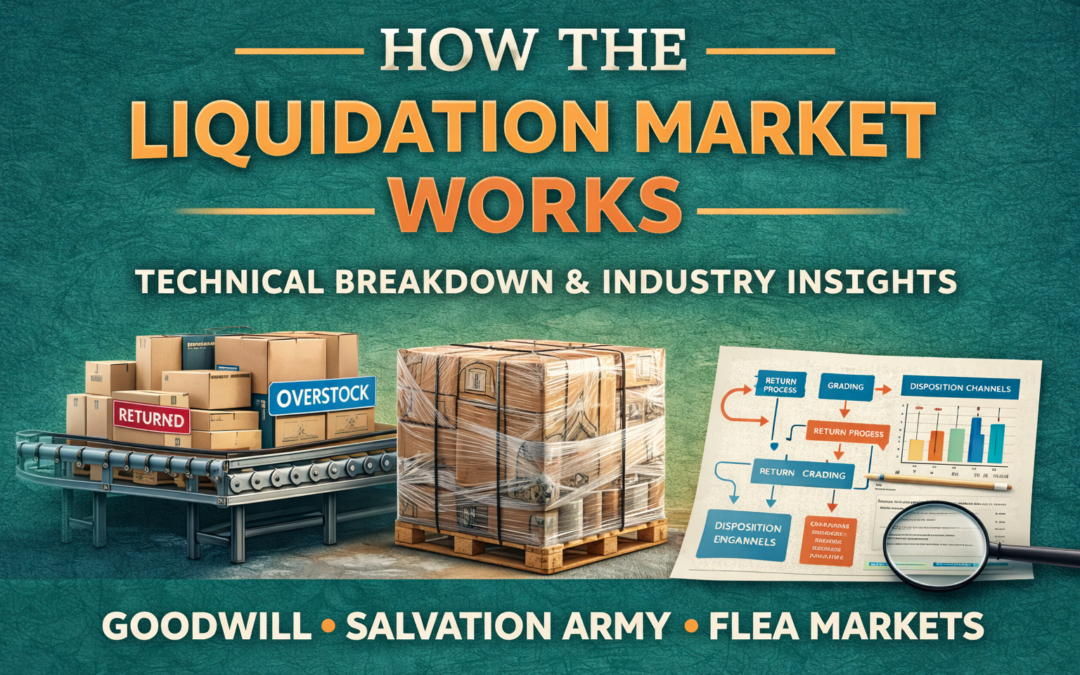 How the Liquidation Market Works: A Technical Tour of Returns, Overstock, and Secondary Channels