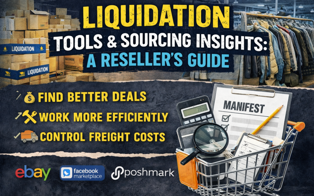Liquidation Tools, Sourcing, and Street-Smart Insights: A Reseller’s Field Guide