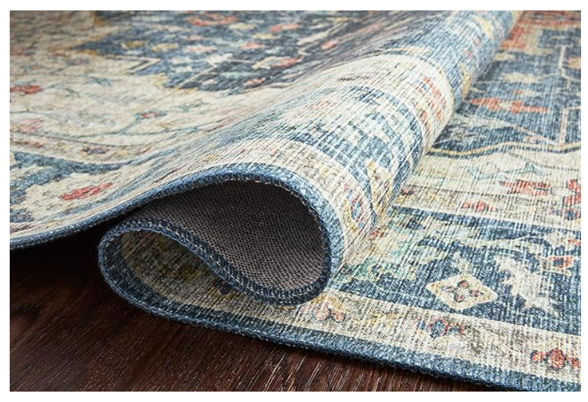 Z **SOLD** Loloi II Skye Collection SKY-12 Ocean/Multi 7'-6" x 9'-6" Area Rug - Image 4
