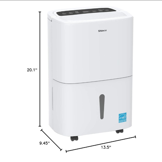 Z **SOLD** Shinco 30 Pints Energy Star Dehumidifier for Basements, 5,000 Sq.Ft - Image 2