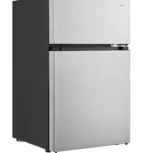 Z **SOLD** Vissani 3.1 cu. ft. 2-Door Mini Refrigerator in Stainless Steel with Freezer, ENERGY STAR