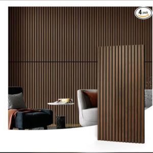 Z **SOLD** Art3d 4 Pack 47.2 x 23.6in. Wood Slat Acoustic Panels for Wall and Ceiling