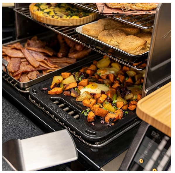 Traeger Grills ModiFIRE Reversible Cast Iron Griddle Accessory - BAC609