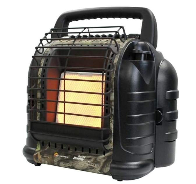 Mr. Heater MH12B Hunting Buddy Space Heater, Regular, Camouflage