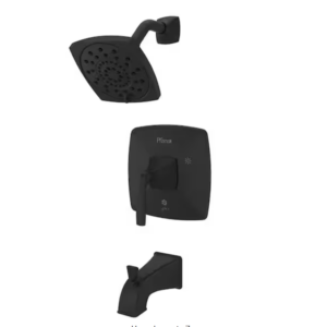 Pfister Bellance Single Handle 3-Spray Tub and Shower Faucet in Matte Black