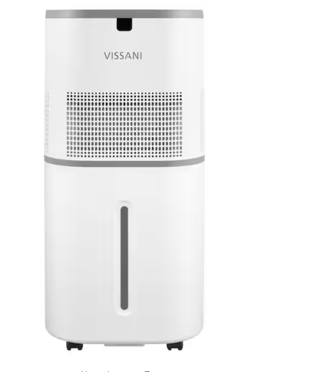 Vissani 6 Gal. Evaporative Humidifier for Whole House in White