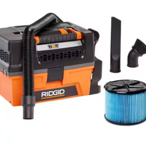 RIDGID 3 Gal. 5.0 Peak HP NXT Shop Vacuum Wet Dry Vac with Fine Dust Filter, Expandable Hose HD0300