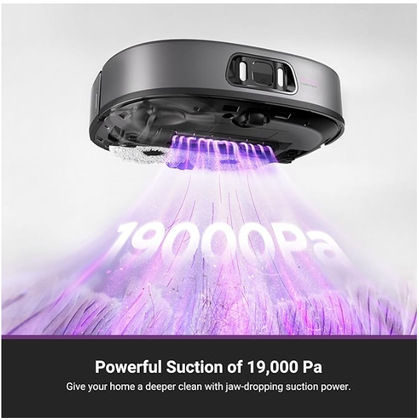 Eureka J15 Ultra Self Emptying Robot Vacuum, 19,000 Pa Suction, Flex-Arm Design - Image 4