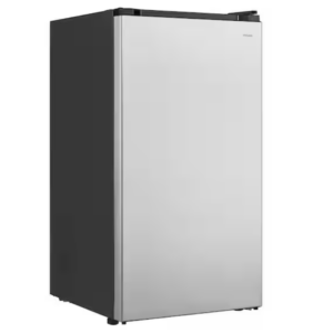 Vissani 3.2 cu. ft. Mini Refrigerator in Stainless Steel, ENERGY STAR