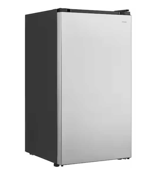 Vissani 3.2 cu. ft. Mini Refrigerator in Stainless Steel, ENERGY STAR